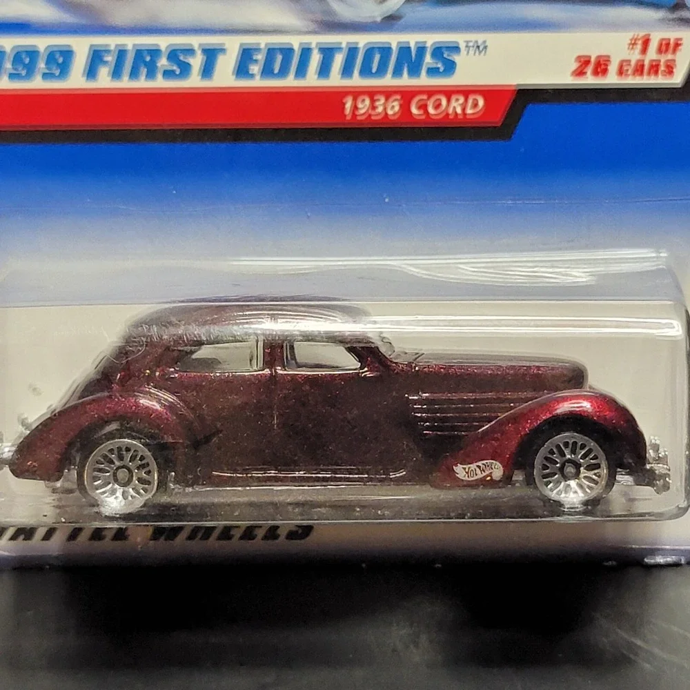 1999 Hot Wheels First Edition 1936 Cord 1/26